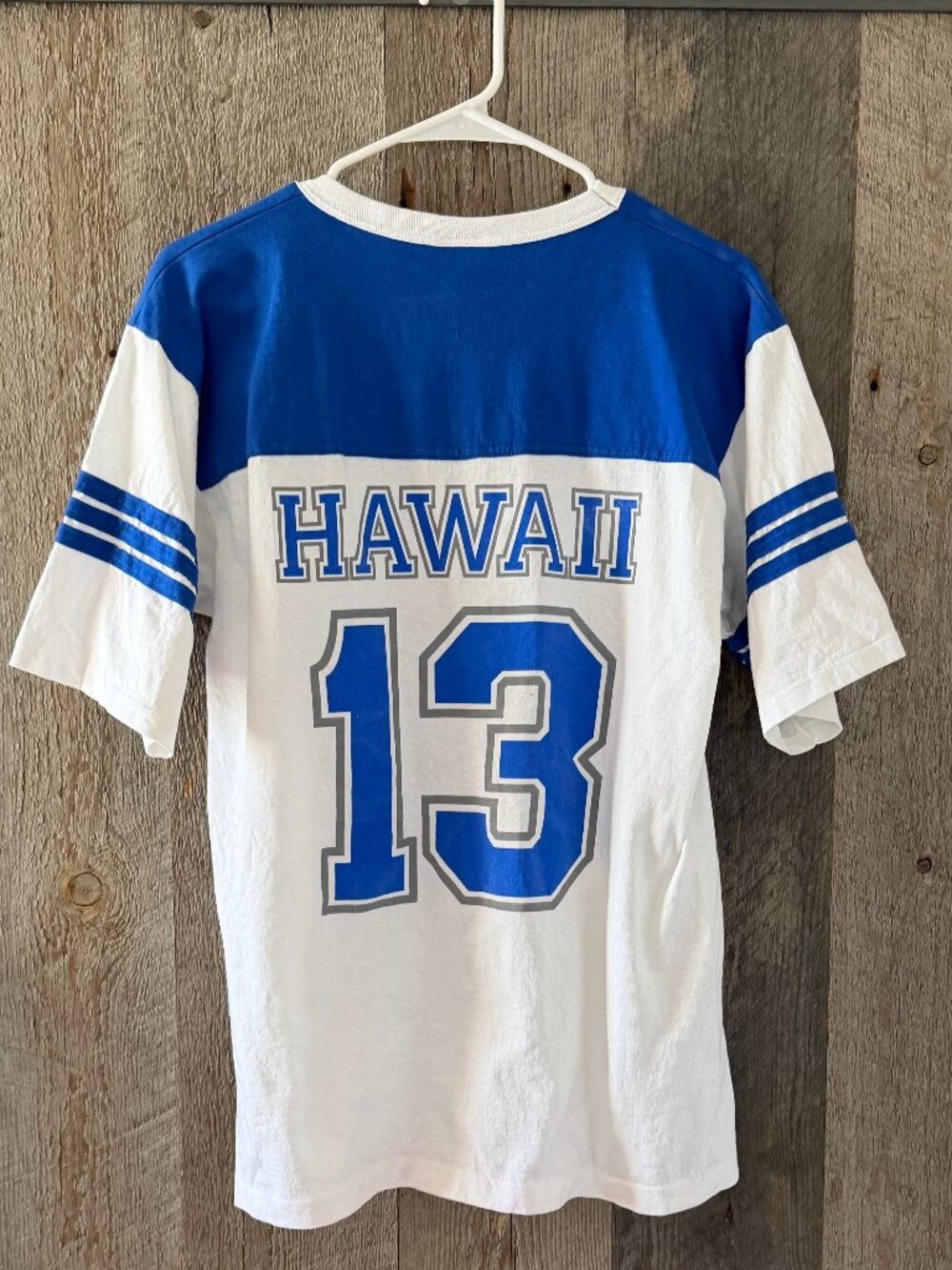 Hawaii Graphic Tshirt Stripped Short Sleeve Size Medium - Picture 5 of 7